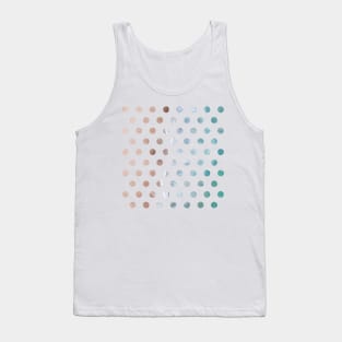 Beach Split Polka Dots Tank Top